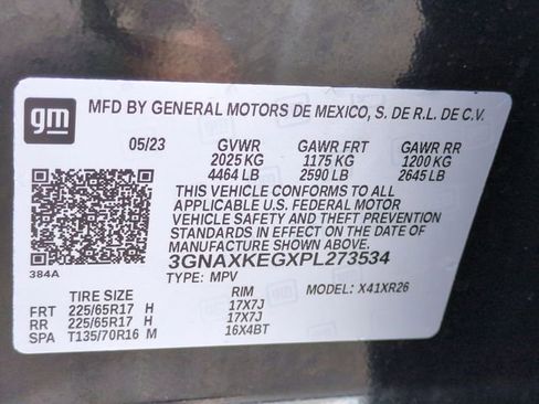 Certified 2023 Chevrolet Equinox LT image 33