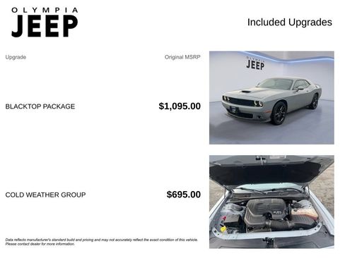 Certified 2021 Dodge Challenger GT w/ Blacktop Package image 4