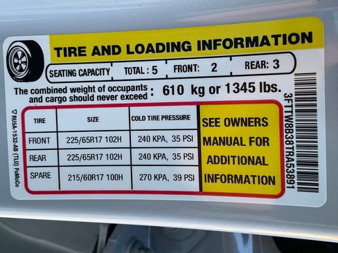 New 2026 Ford Maverick XL w/ Equipment Group 101A image 52