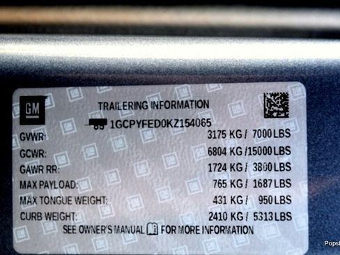 Used 2019 Chevrolet Silverado 1500 LT Trail Boss image 18