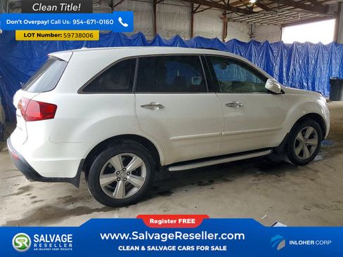 Used 2010 Acura MDX w/ Technology Package AWD/4WD image 4