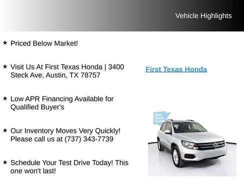 Used 2018 Volkswagen Tiguan Limited w/ Premium Package FWD image 10