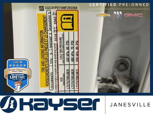 Certified 2021 Chevrolet Silverado 2500 LTZ w/ LTZ Convenience Package image 44