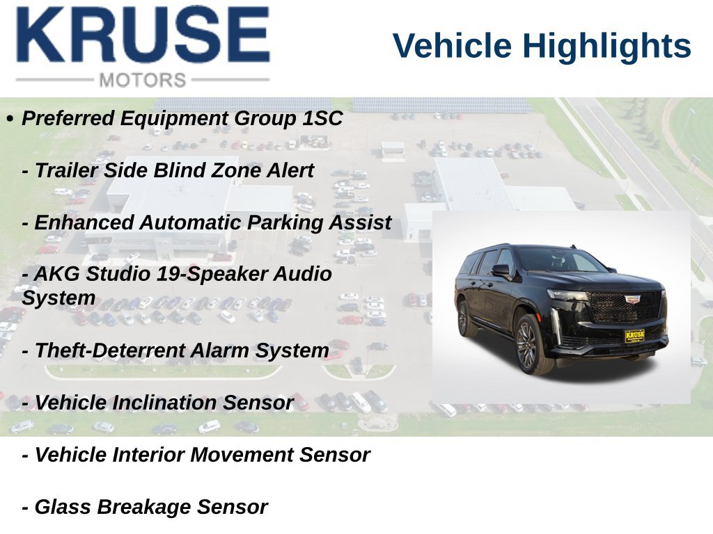 Used 2023 Cadillac Escalade ESV Sport w/ Touring Package AWD/4WD image 26