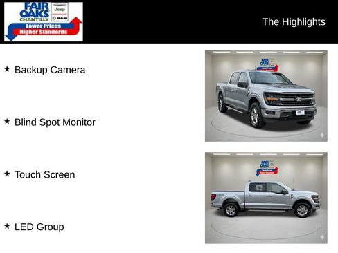 Used 2025 Ford F150 XLT w/ Equipment Group 301A Standard AWD/4WD image 2