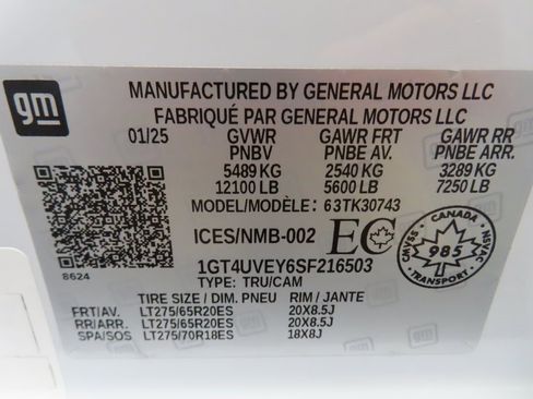 Used 2025 GMC Sierra 3500 AT4 w/ AT4 Premium Plus Package image 85