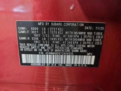 Certified 2026 Subaru Ascent Premium image 30