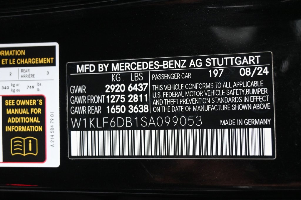 Used 2025 Mercedes-Benz E 53 AMG e 4MATIC Sedan image 7