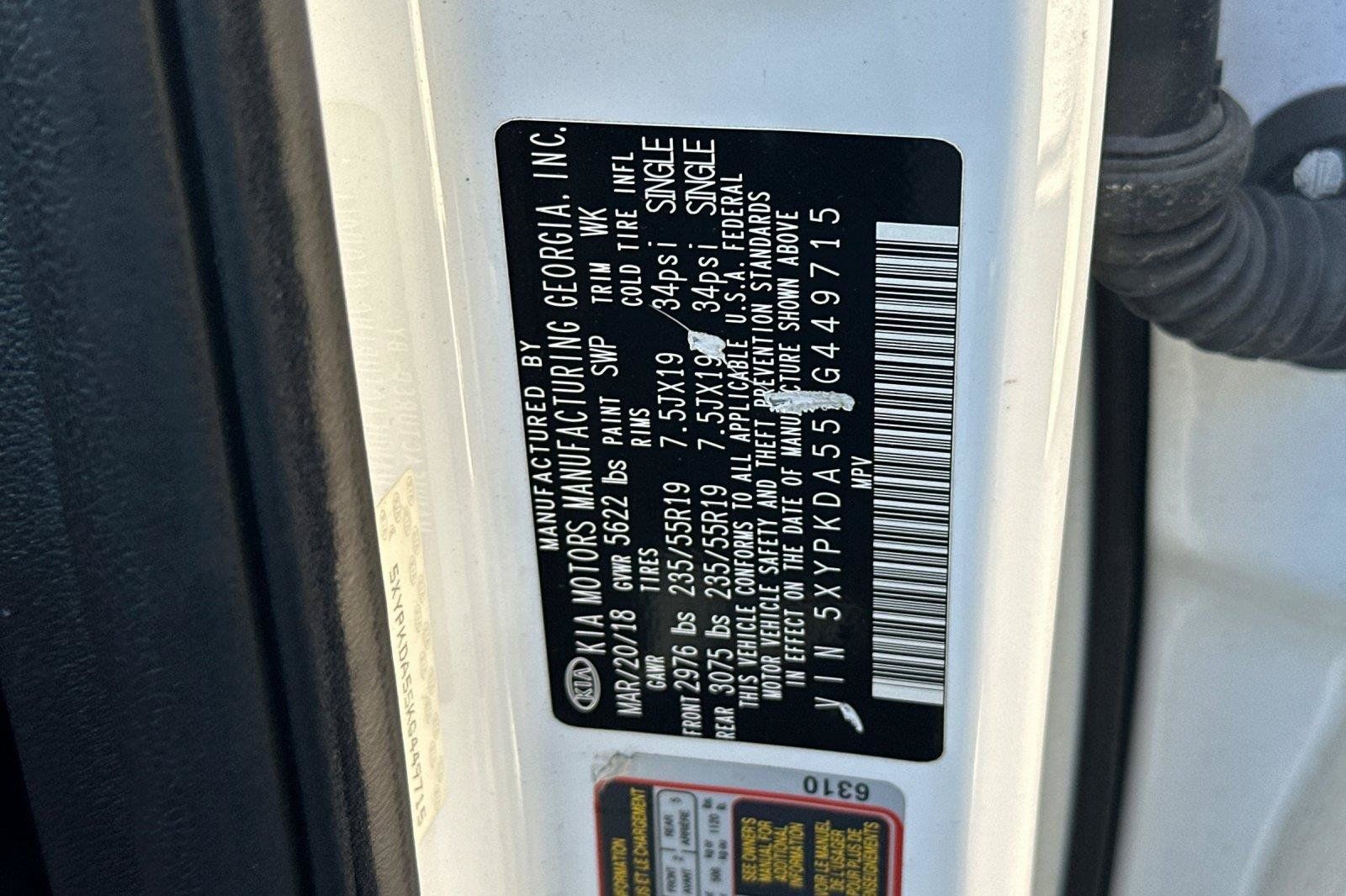 Used 2019 Kia Sorento SX AWD/4WD image 31