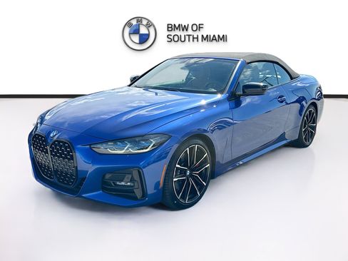 Used 2024 BMW 430i Convertible w/ M Sport Package RWD image 3