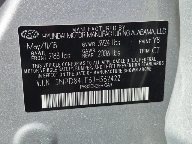 Used 2018 Hyundai Elantra SEL FWD image 15