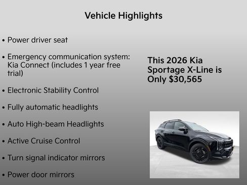 New 2026 Kia Sportage X-Line image 10