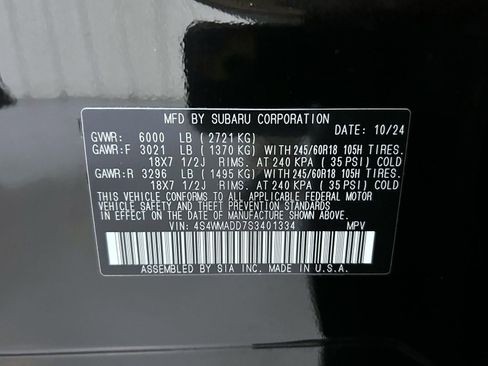 Used 2025 Subaru Ascent Premium AWD/4WD image 26