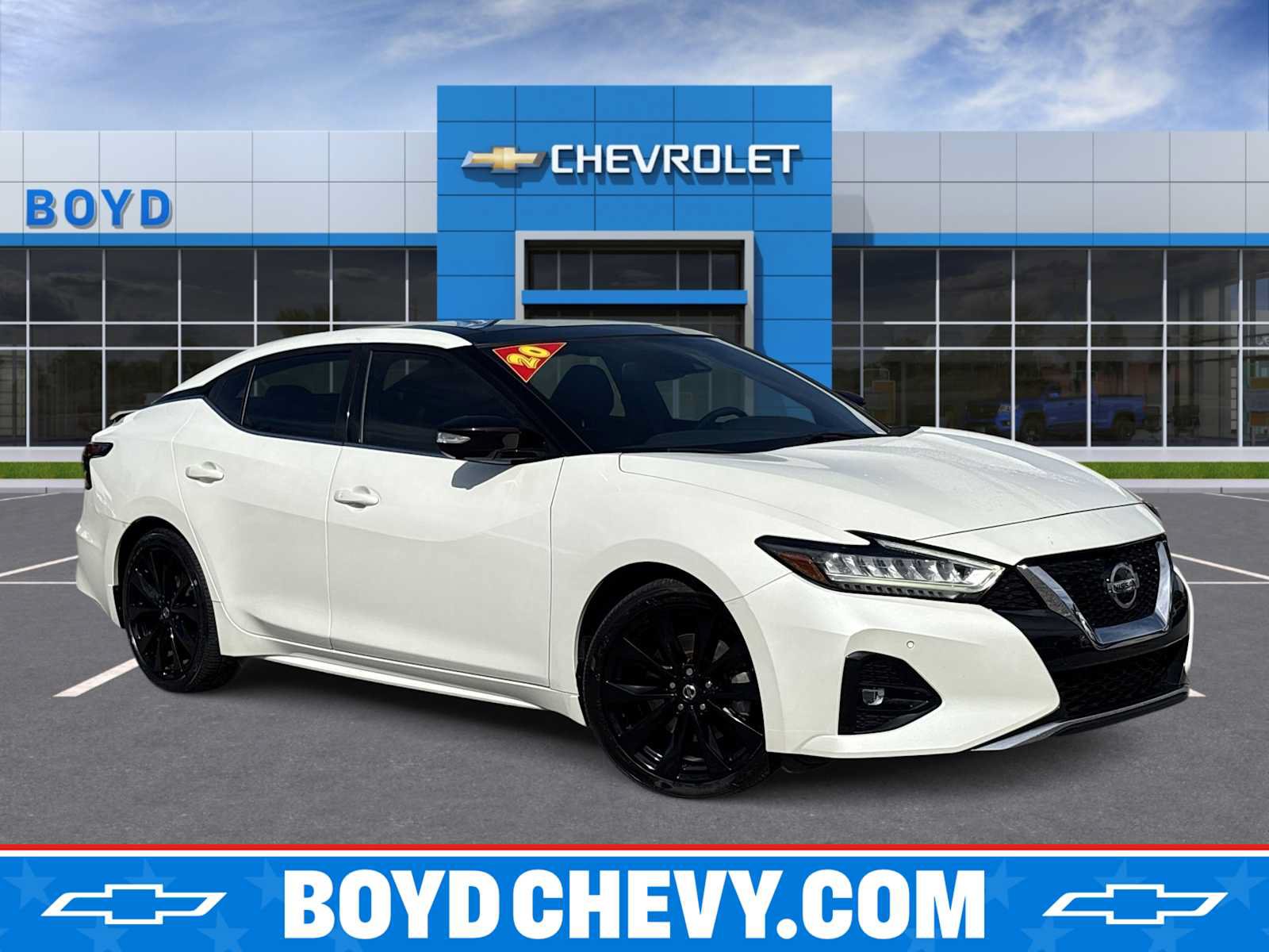 Used 2020 Nissan Maxima SR w/ Illumination Package FWD image 1