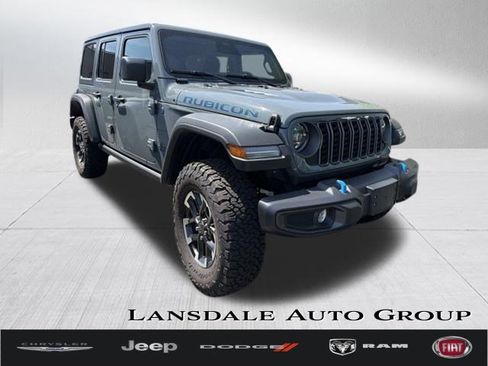Certified 2025 Jeep Wrangler Unlimited Rubicon 4xe AWD/4WD image 1
