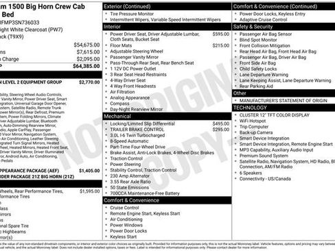 Used 2025 RAM 1500 Big Horn AWD/4WD image 37