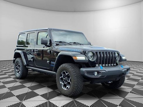 Used 2023 Jeep Wrangler Unlimited Rubicon 4xe w/ Cold Weather Group AWD/4WD image 1
