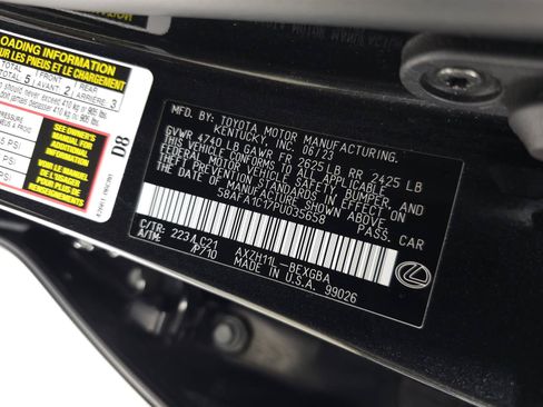 Used 2023 Lexus ES 300h Ultra Luxury w/ Accessory Package (Z2) FWD image 36