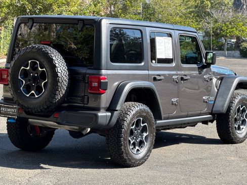 Used 2022 Jeep Wrangler Unlimited Rubicon 4xe w/ Safety Group image 3