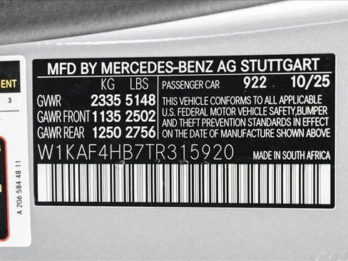 New 2026 Mercedes-Benz C 300 4MATIC Sedan image 27
