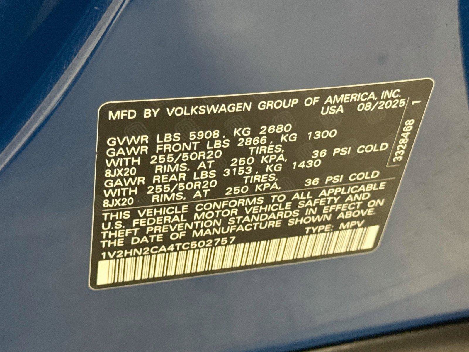 Used 2026 Volkswagen Atlas SE AWD/4WD image 29