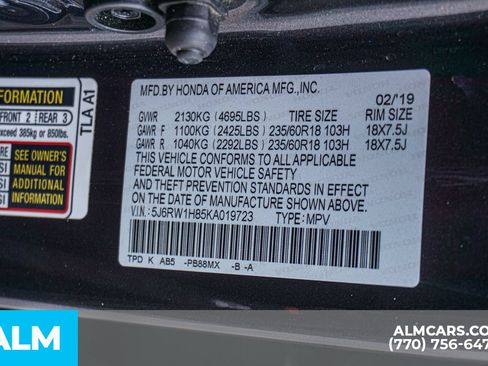 Used 2019 Honda CR-V EX-L image 61