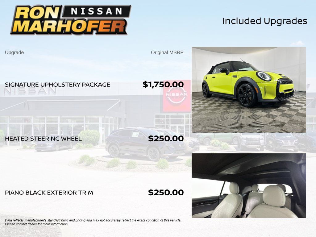 Used 2024 MINI Cooper S w/ Signature Upholstery Package FWD image 6