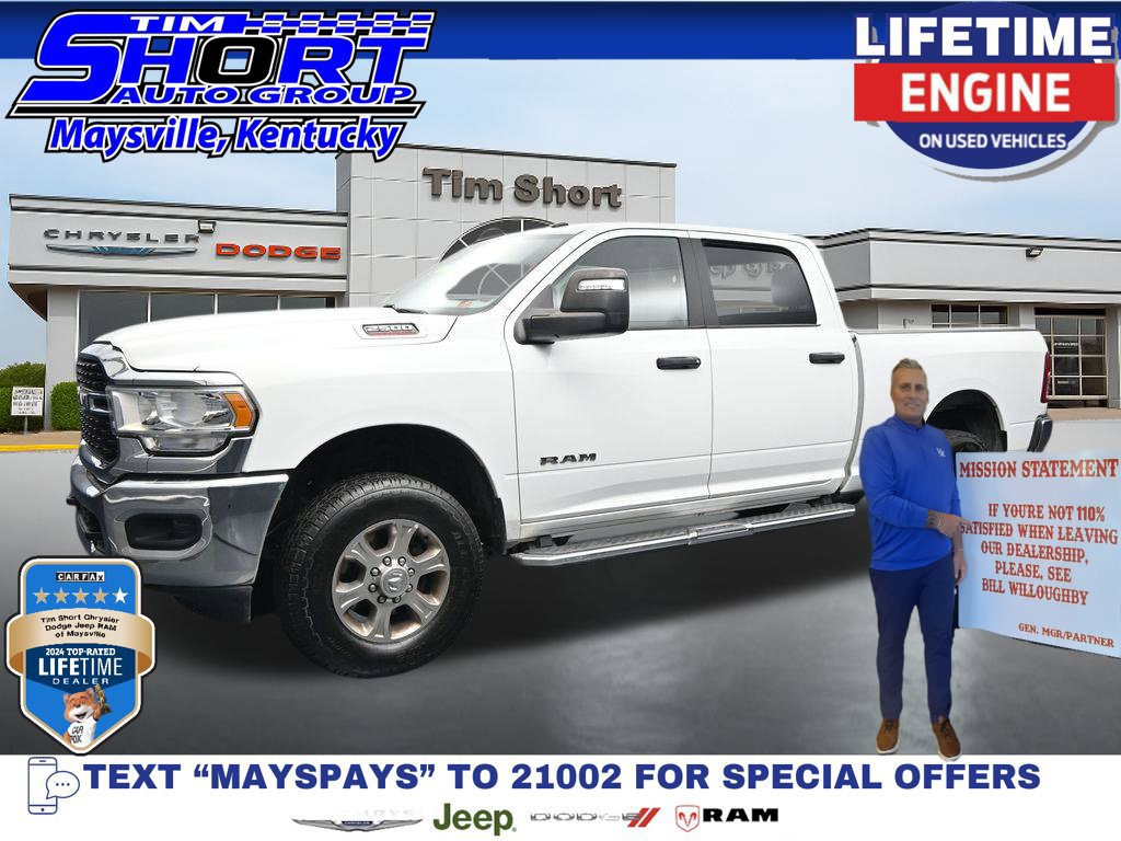 Used 2023 RAM 2500 Big Horn w/ Level 1 Equipment Group AWD/4WD 360° Tour