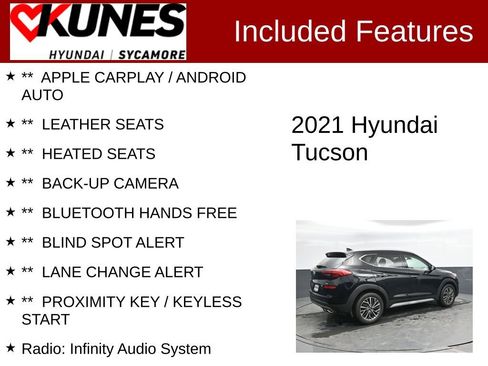 Used 2021 Hyundai Tucson Limited image 2