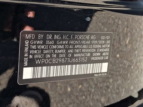 Used 2001 Porsche Boxster S RWD image 21
