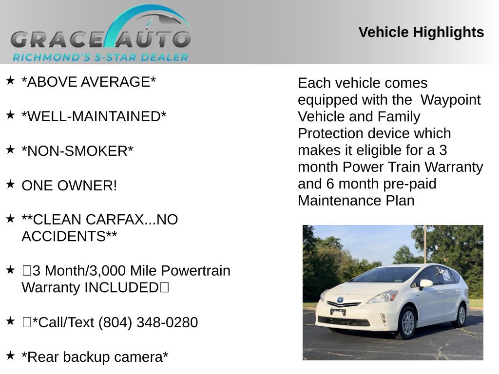 Used 2014 Toyota Prius V Three FWD image 2