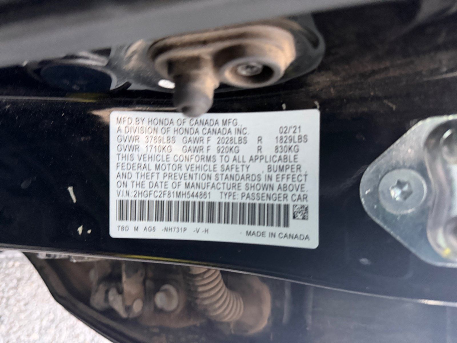 Used 2021 Honda Civic Sport image 38