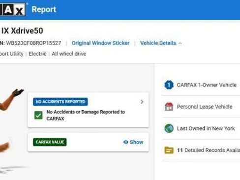 Used 2024 BMW iX xDrive50 w/ Premium Package AWD/4WD image 5