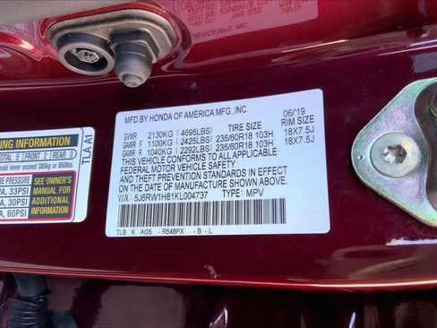 Used 2019 Honda CR-V EX-L image 34