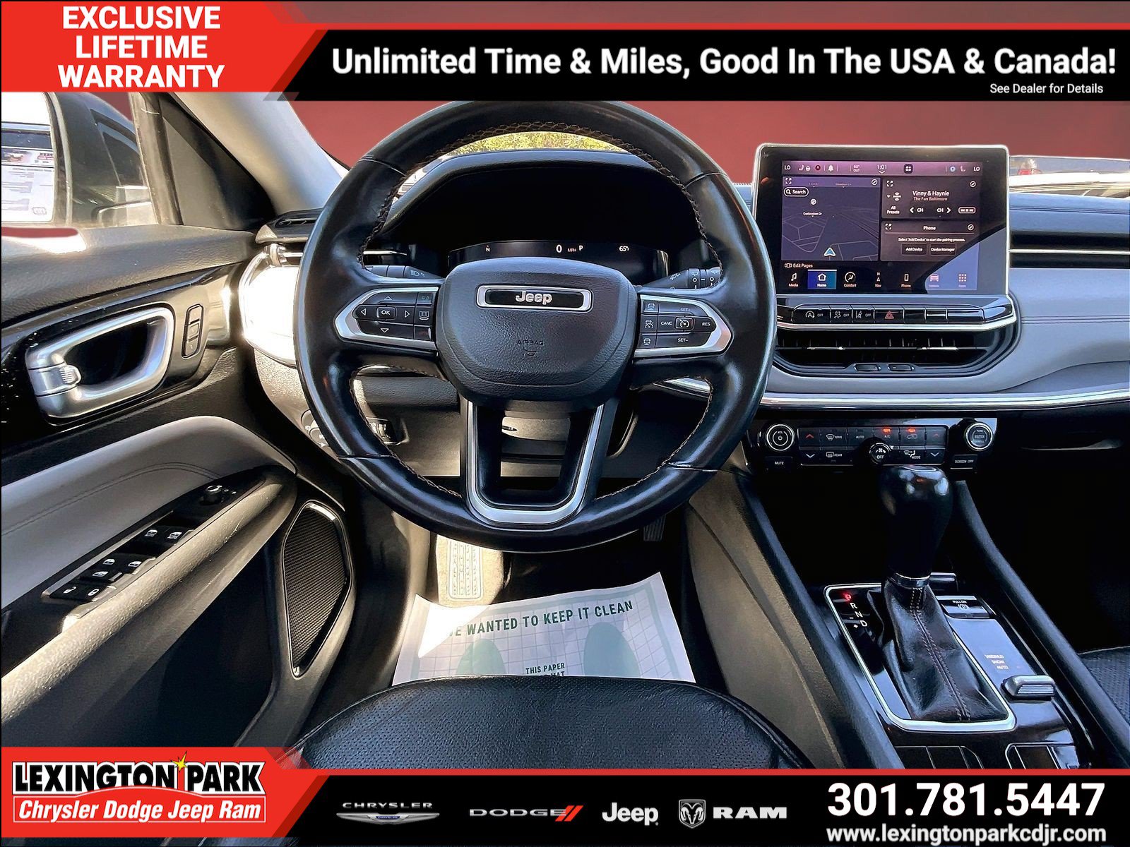 Used 2022 Jeep Compass Limited w/ Elite Group AWD/4WD image 8