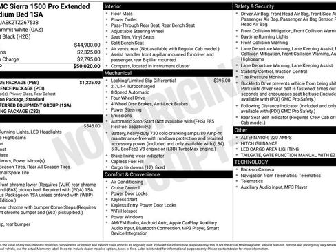 New 2026 GMC Sierra 1500 Pro w/ Pro Value Package image 16