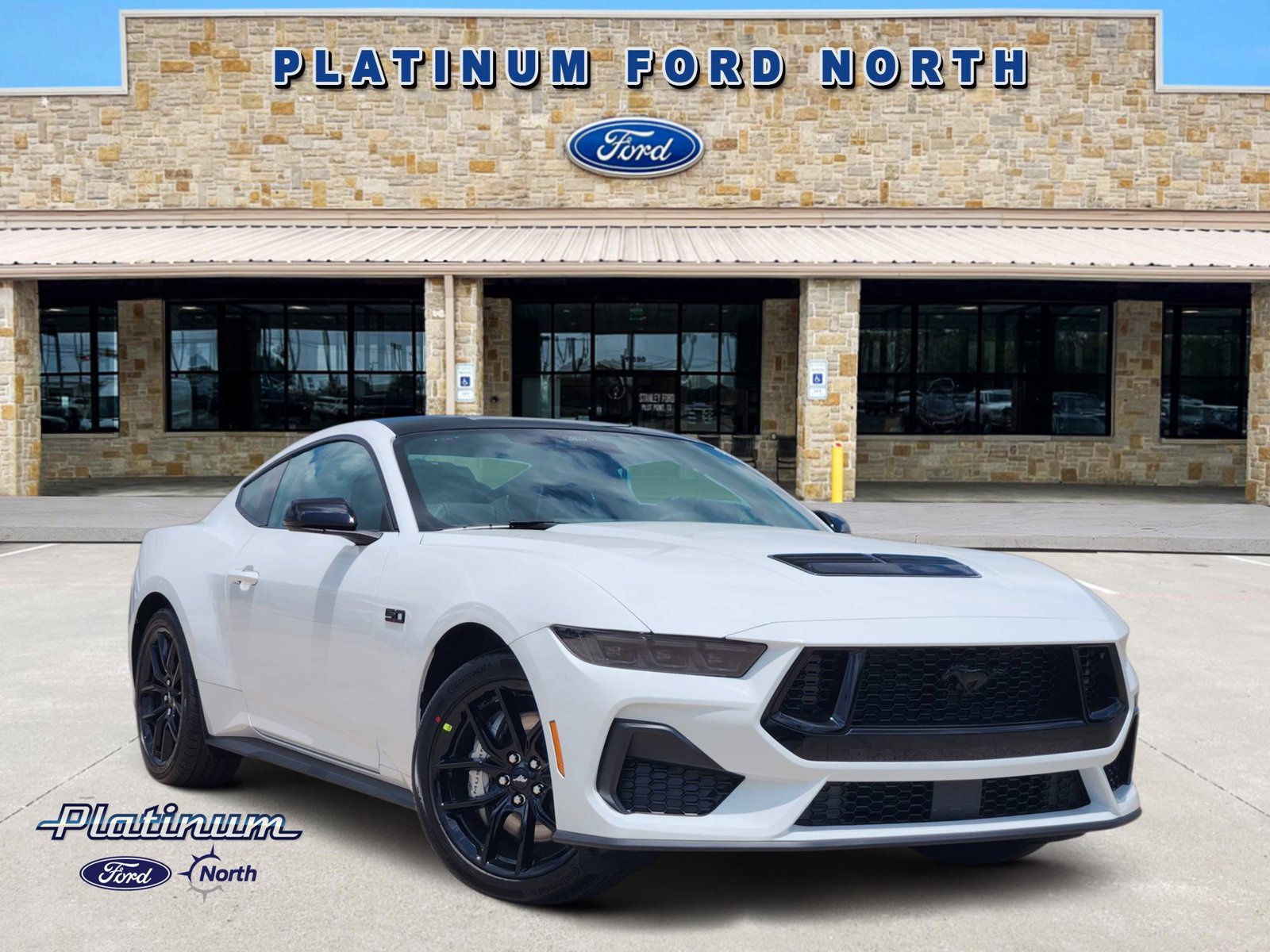 New 2026 Ford Mustang GT Premium w/ Mustang Nite Pony Package RWD 360° Tour