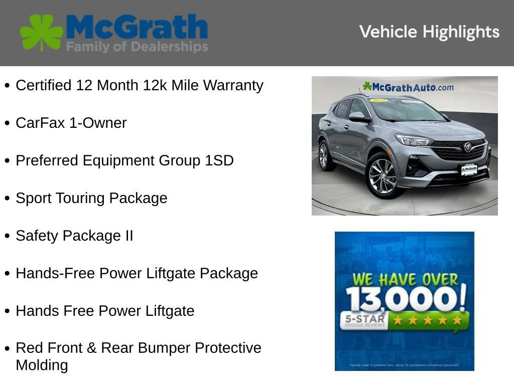 Used 2023 Buick Encore GX Select w/ Sport Touring Package AWD/4WD image 6