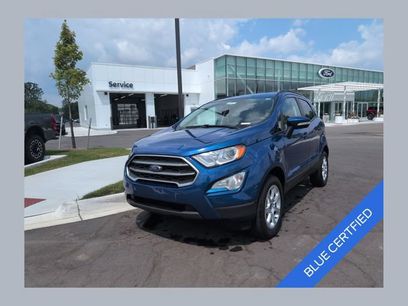 Certified 2020 Ford EcoSport SE w/ SE Convenience Package