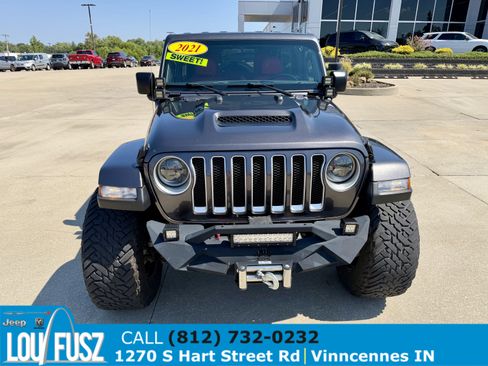 Used 2021 Jeep Wrangler Unlimited Sahara w/ Dual Top Group AWD/4WD image 2