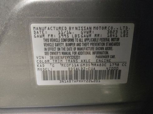 Used 2017 Nissan Sentra SV w/ Driver's Assist Package FWD image 33