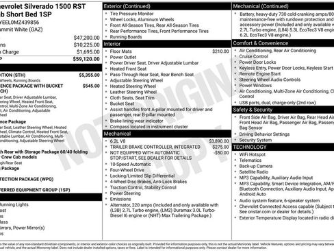 Certified 2021 Chevrolet Silverado 1500 RST w/ Rally Edition AWD/4WD image 2