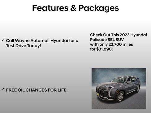 Used 2023 Hyundai Palisade SEL w/ Cargo Package image 4