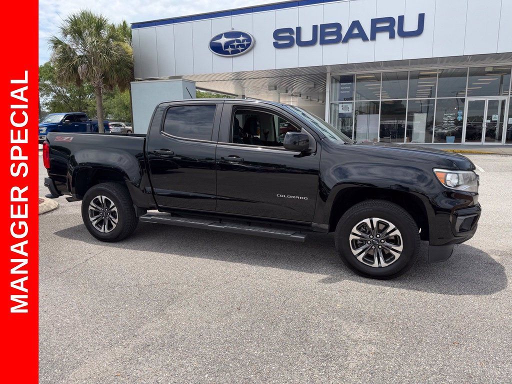 Used 2021 Chevrolet Colorado Z71 w/ Safety Package RWD image 1