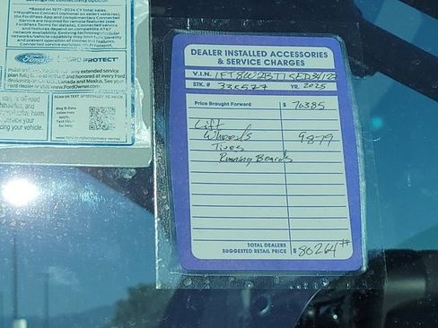 New 2025 Ford F250 XL w/ STX Appearance Package image 15