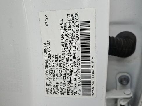 Used 2022 Honda Accord Touring image 7