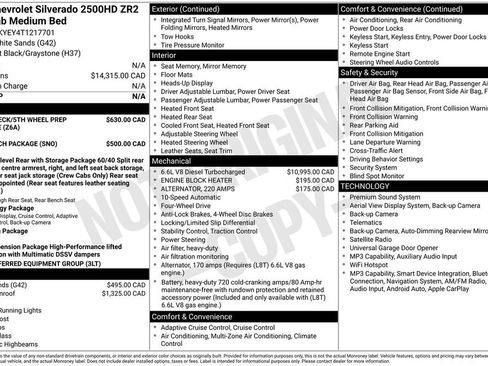 New 2026 Chevrolet Silverado 2500 ZR2 AWD/4WD image 28