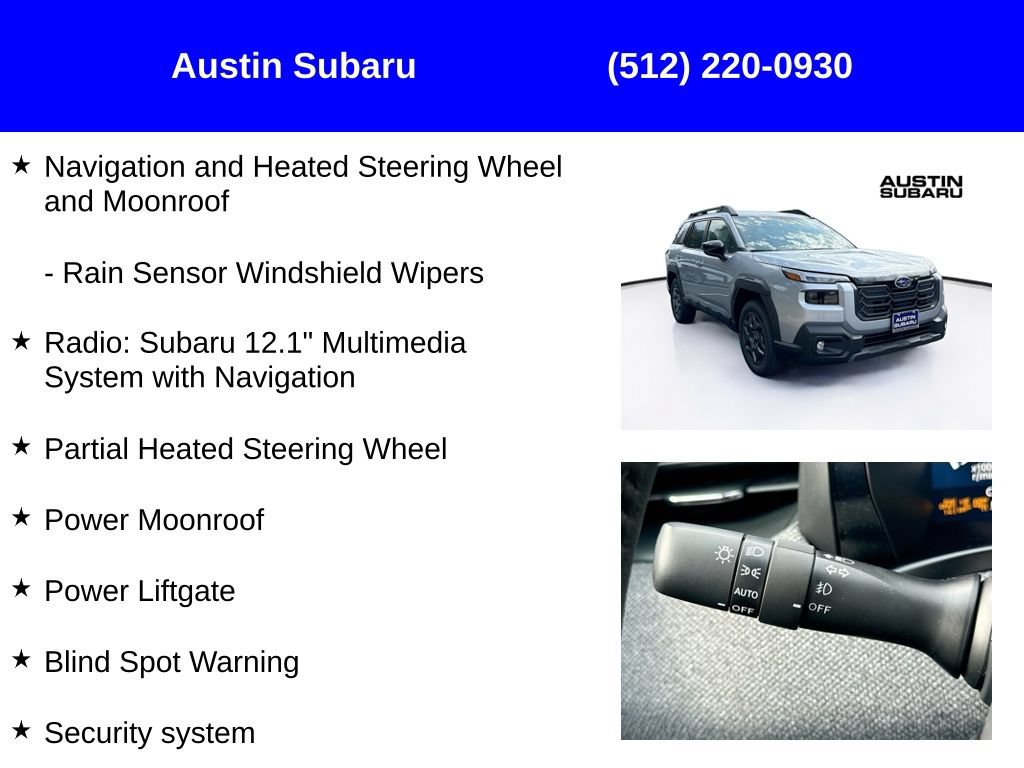 New 2026 Subaru Outback Premium AWD/4WD image 17