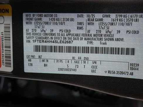 New 2025 Ford Ranger XLT w/ FX4 Off-Road Package image 26