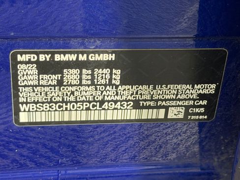 Used 2023 BMW M5 w/ Executive Package image 17